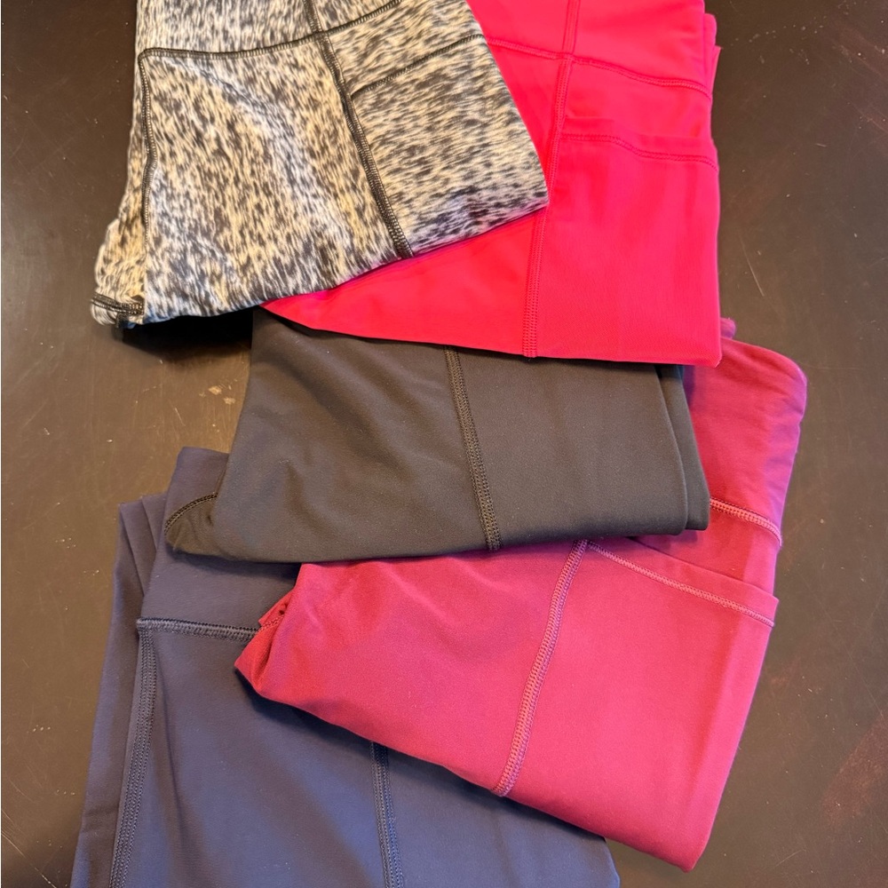 Victoria's Secret Leggings - Pink, Gray, Blue